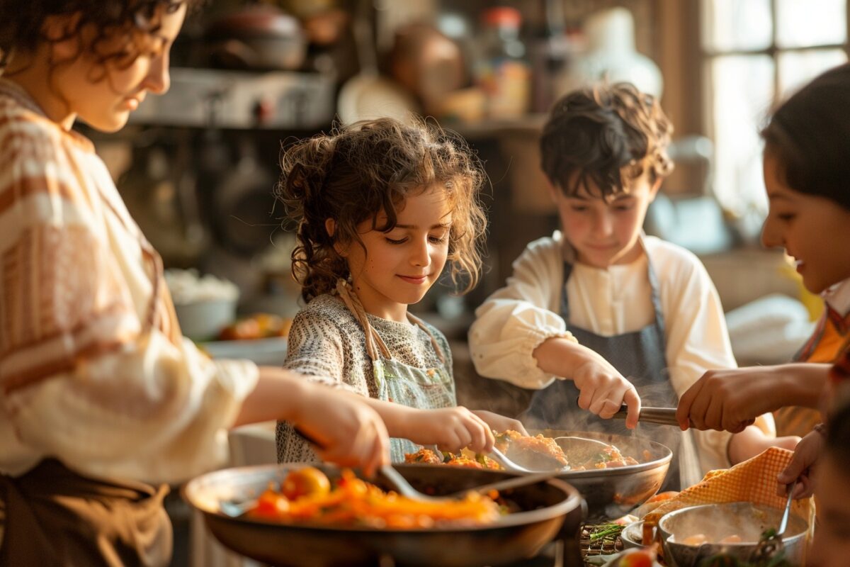 Comment les traditions culinaires familiales influencent les habitudes alimentaires des enfants