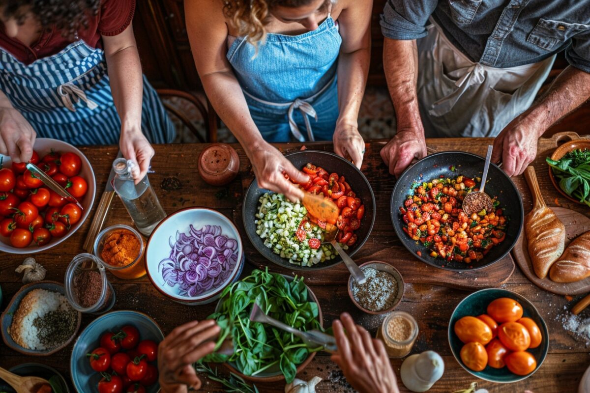 Faire des repas en famille un moment de connexion et de découverte